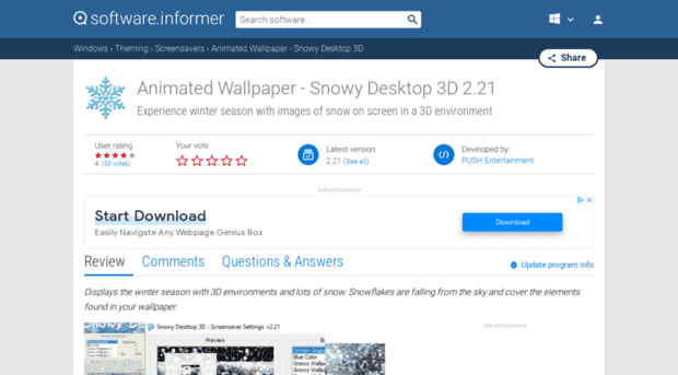 animated-wallpaper-snowy-desktop-3d.software.informer.com