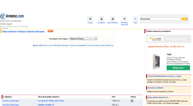 animaux-d-elevages.annonz.com