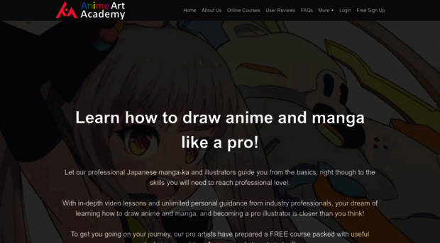 animeartacademy.com