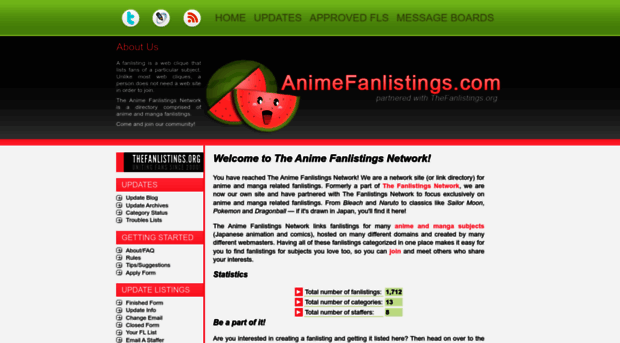 animefanlistings.com