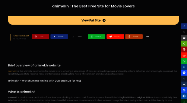 animekh.com - animekh - Watch Anime online w... - Anime Kh