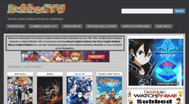 15 Free Anime Websites for Watching and Downloading Dubbed Anime