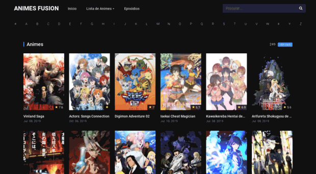 animesfusion.com.br - Animes Fusion - Site de animes - Animes