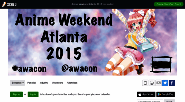 animeweekendatlanta2015.sched.org