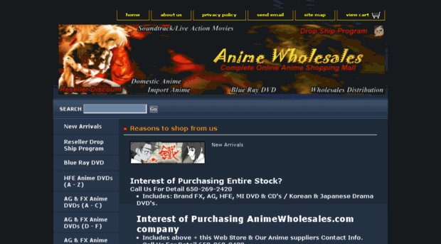 animewholesales.com