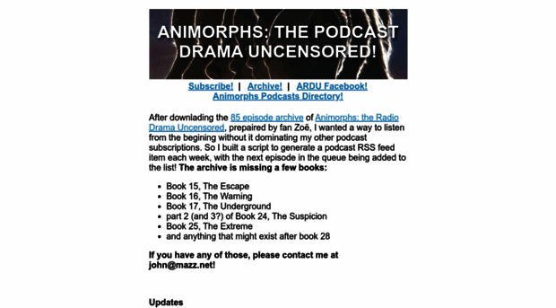 animorphs-uncensored.com