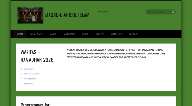 anisulislam.com