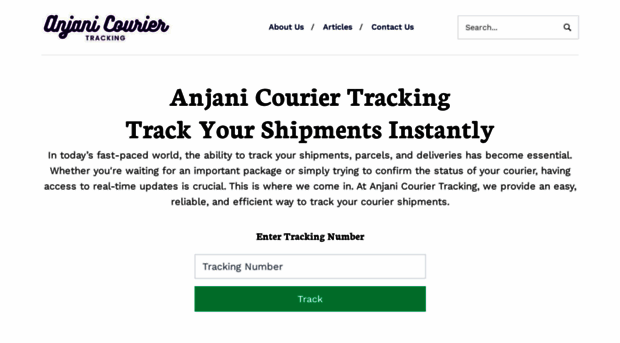 anjani-courier-tracking.com