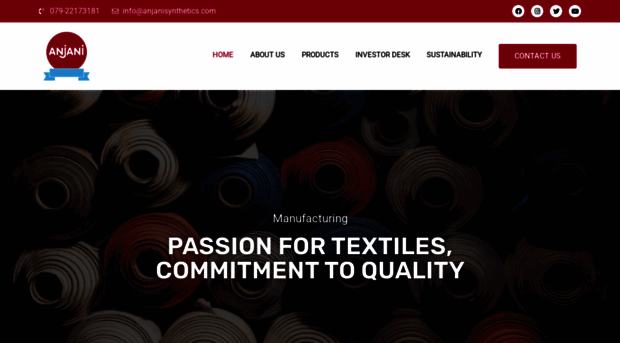 anjanisynthetics.com