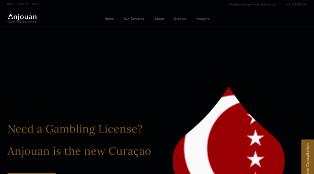 anjouangaminglicensing.com