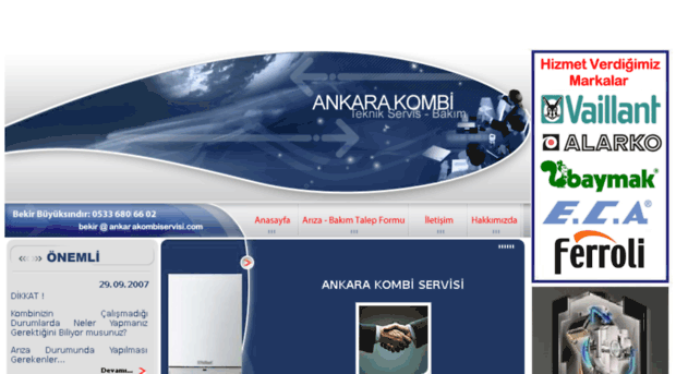 ankarakombiservisi.com