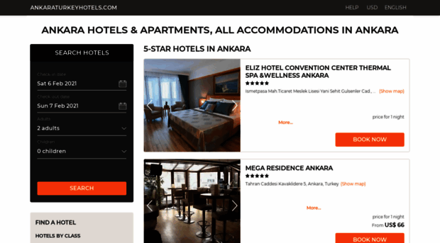 ankaraturkeyhotels.com