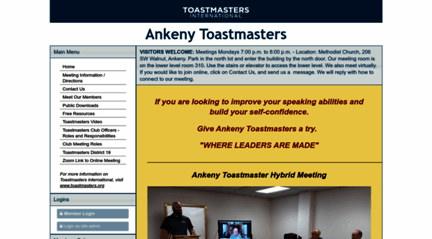 ankenytoastmasters.com