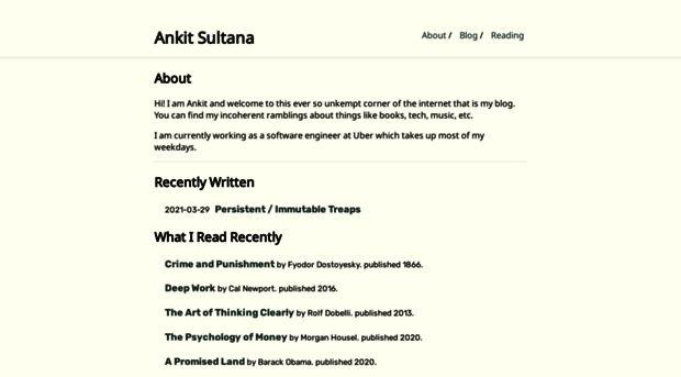 ankitsultana.com