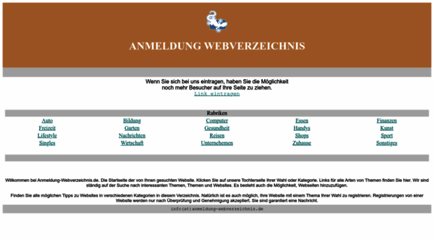 anmeldung-webverzeichnis.de