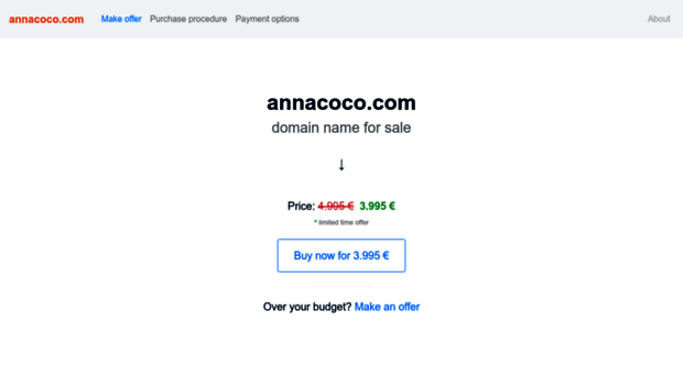 annacoco.com