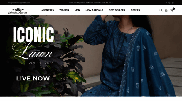 annafeuapparel.com