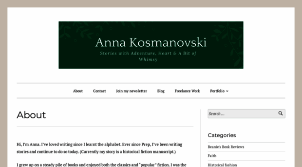 annakosmanovski.com