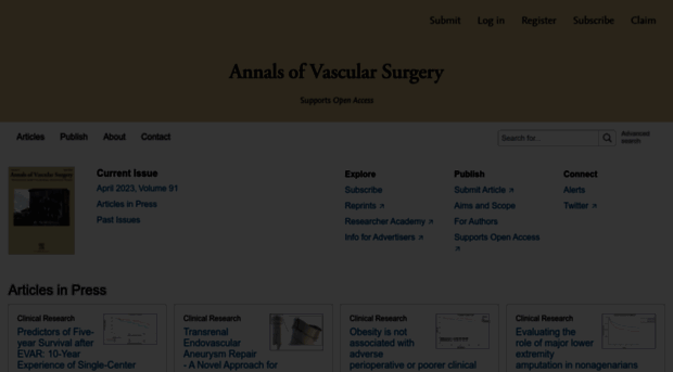 annalsofvascularsurgery.com