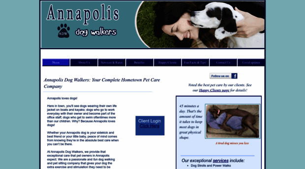 annapolisdogwalkers.com