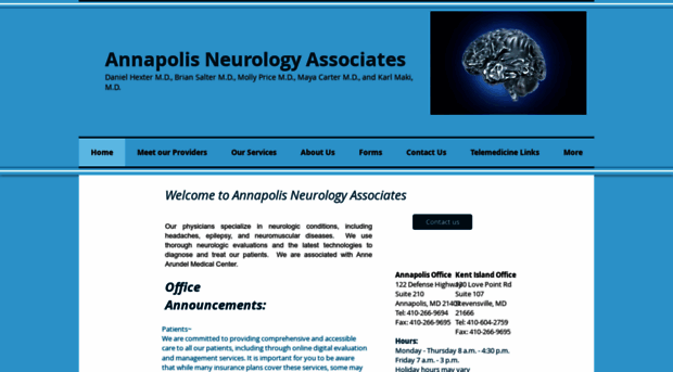 annapolisneurology.com