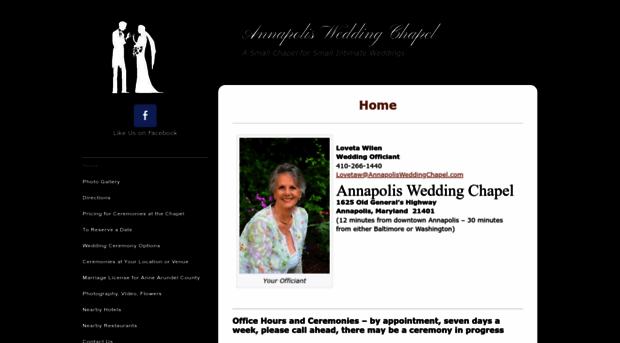 annapolisweddingchapel.com