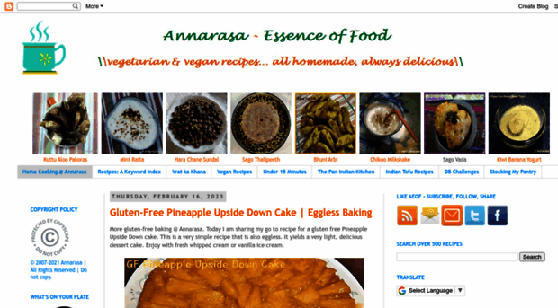 annarasaessenceoffood.com