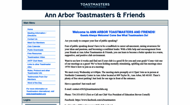 annarbor.toastmastersclubs.org