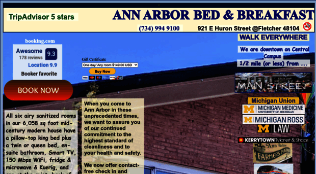 annarborbedandbreakfast.com