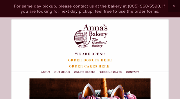 annas-bakery.com