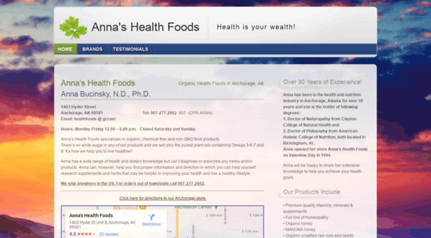 annashealthfoods.com