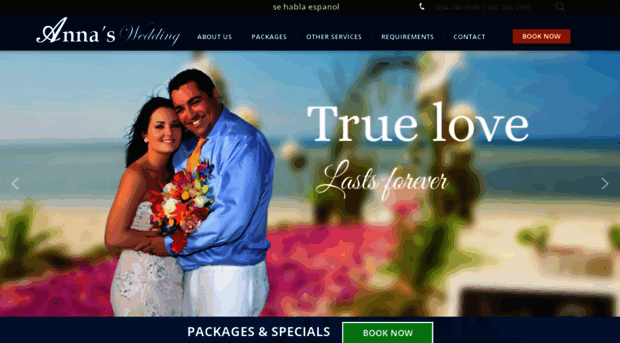 annasweddingbahamas.com