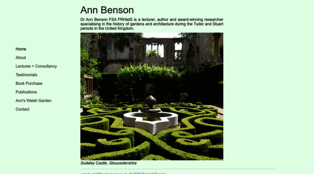 annbenson.co.uk