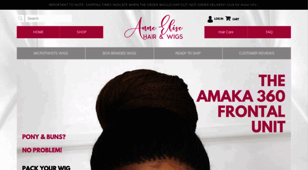 anneeliserealhair.com