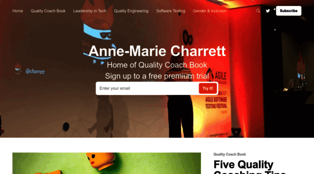 annemariecharrett.com