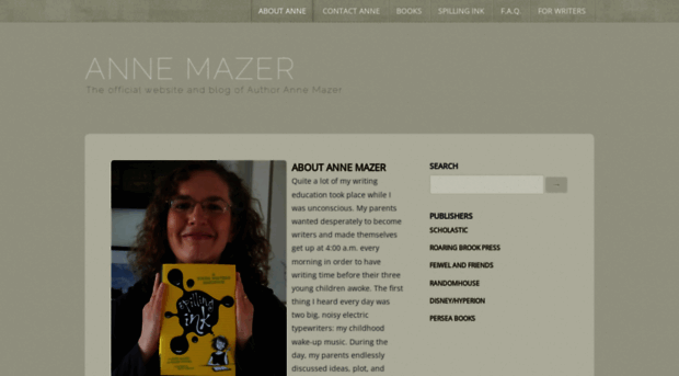 annemazerbooks.com