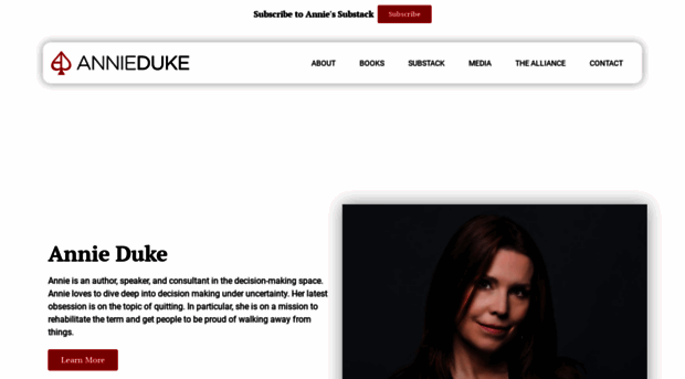 annieduke.com