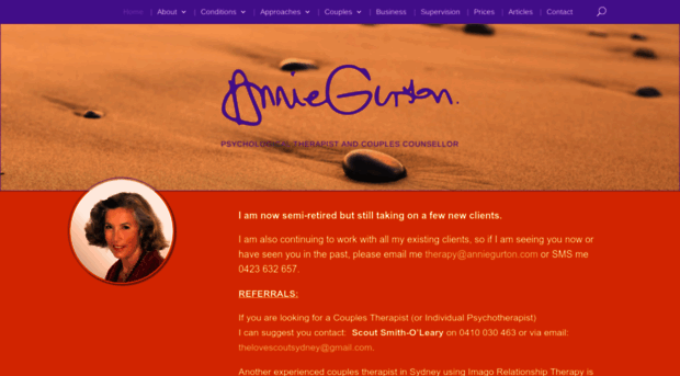 anniegurton.com