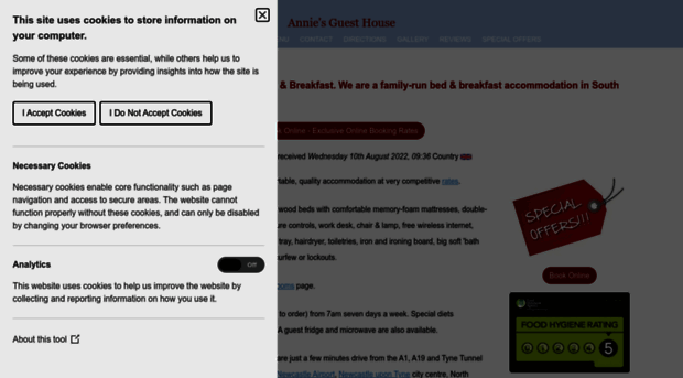 anniesguesthouse.co.uk