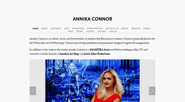 annikaconnor.com