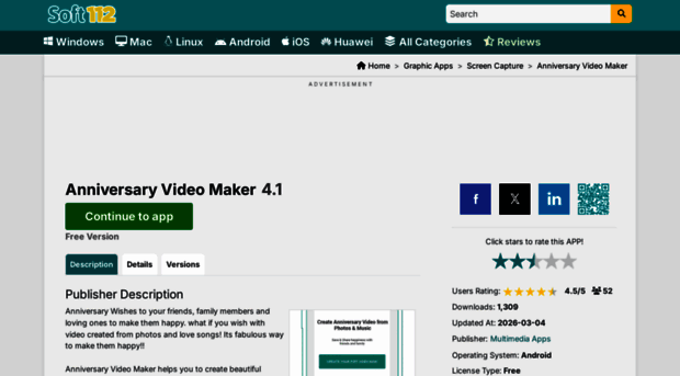 anniversary-video-maker.soft112.com