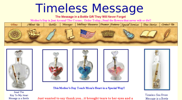 anniversarygifts.timelessmessage.com