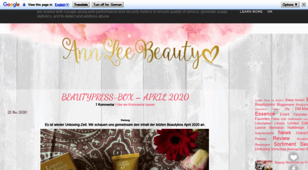 annleebeauty.de