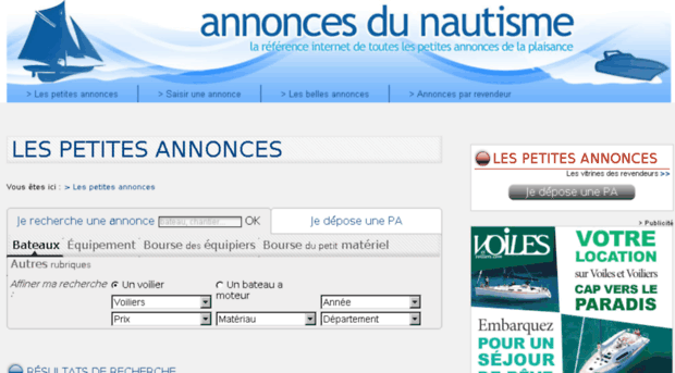 annoncesdunautisme.com