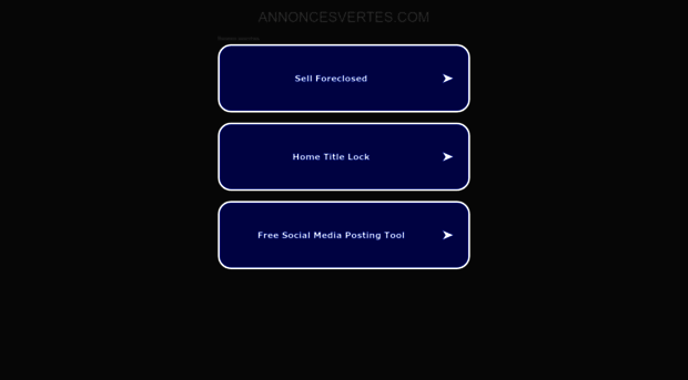 annoncesvertes.com