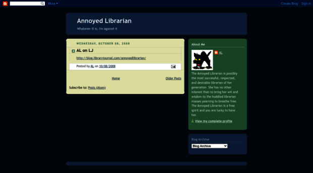 annoyedlibrarian.blogspot.com