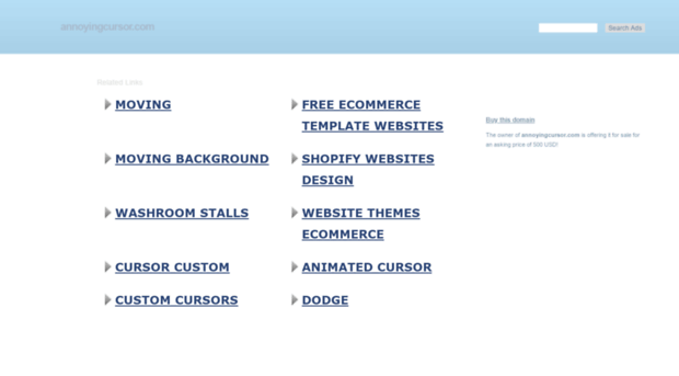 annoyingcursor.com