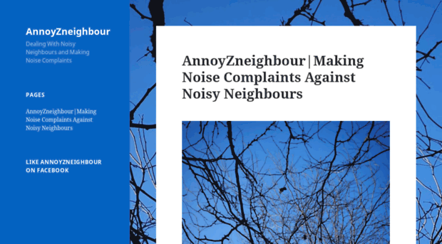 annoyzneighbour.com