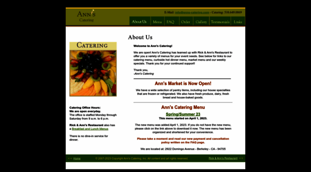 anns-catering.com