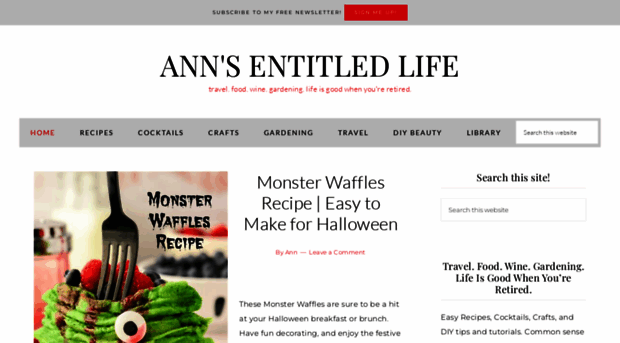 annsentitledlife.com